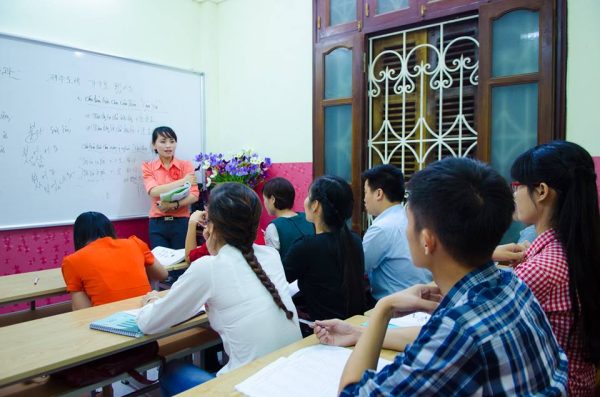 CỞ SỞ 1 ĐANG CÓ CÁC LỚP DẠY TIẾNG HÀN GIAO TIẾP.